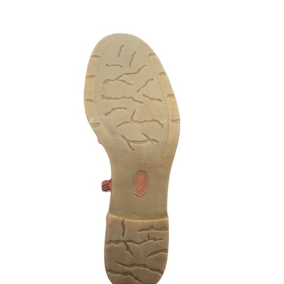 Sofft Sharnell II waterproof suede knee-high boot in russet brown sz 11 - Picture 7 of 8